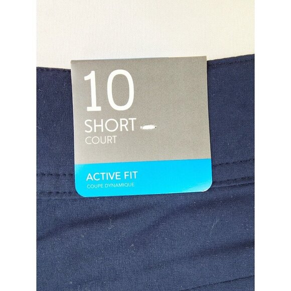 Columbia PFG Womens 10 Short Navy Omni Shield UPF 50 Repellency Logo Shorts NWT - Picture 12 of 16